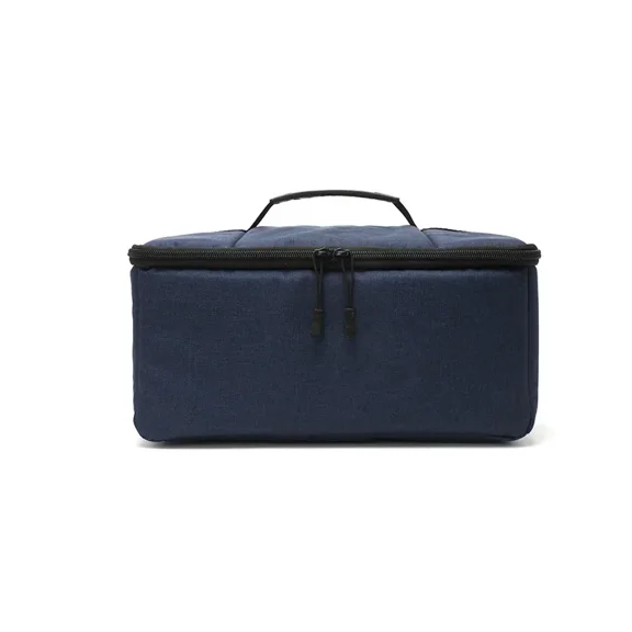Camera Bag Insert Organizer, Water-Resistant Oxford Storage Case with Removable Dividers for DSLR Gear