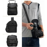 Camera Bags For Photographers, Small Camera Bag, Nylon Camera Bag Backpacks for Traveling Carry Waterproof Black Camera Case Bag Compatible Camera Storage Bag D40, Black