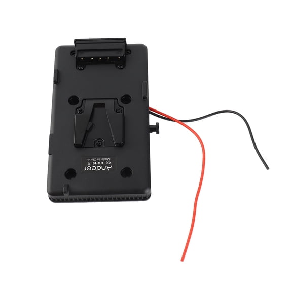 Camera Battery Back Pack Plate Adapter For V Shoe V Mount V Lock Battery External For DSLR Camcorder Video Light