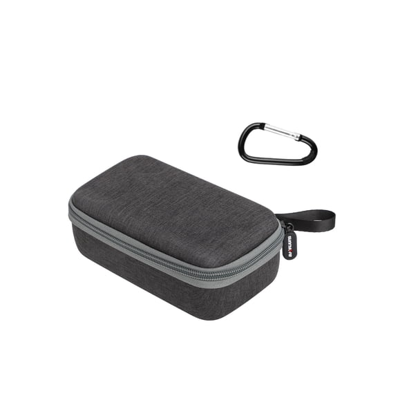 Camera Battery Organizer Case for Insta360 Ace/Ace Pro - Bigcan Compact Travel Storage Bag with Charger Slot, Battery Holder, and Accessory Mesh Pocket for Outdoor Shooting