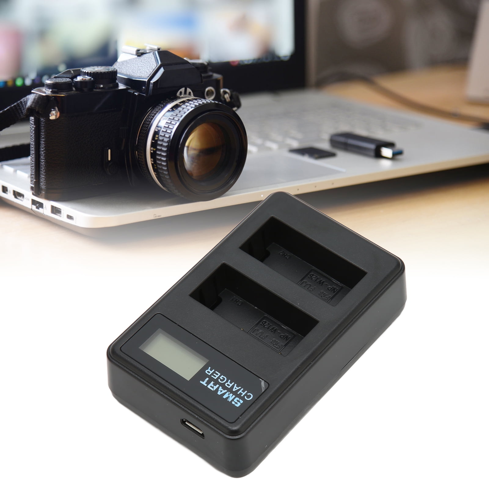 Camera Battery , USB Battery Charging Station Support Power Display