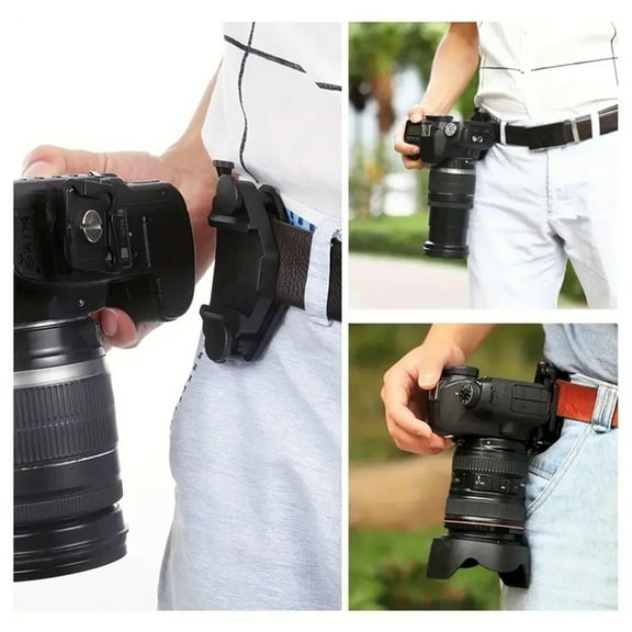 Camera Belt Clip Waist Camera Waist Buckle with Quick Release Camera Mount Adapter Compatible with / Camera