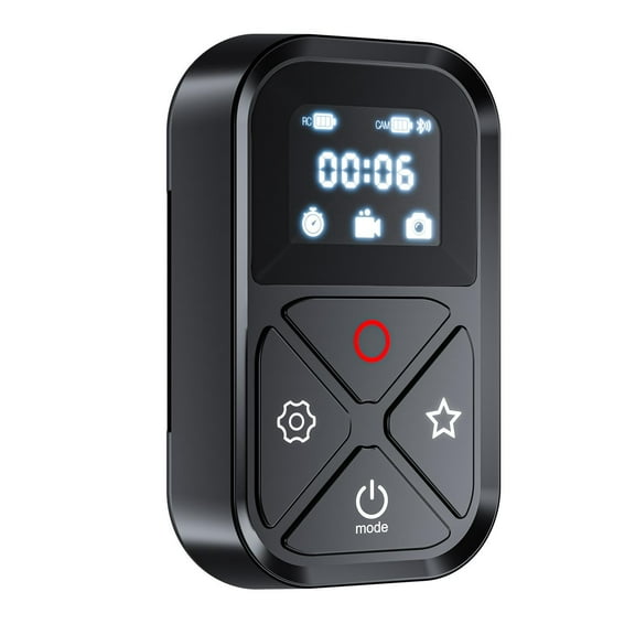 Camera Bluetooth Remote Easy Mode Switching, 80m Control Range for Hero 10/9/8 and Max, Comfortable Wrist Strap