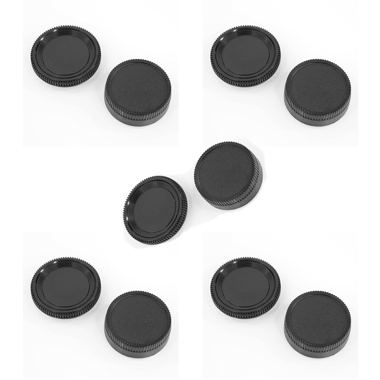 Camera Body Cap and Rear Lens Cover Compatible with Nikon D7500