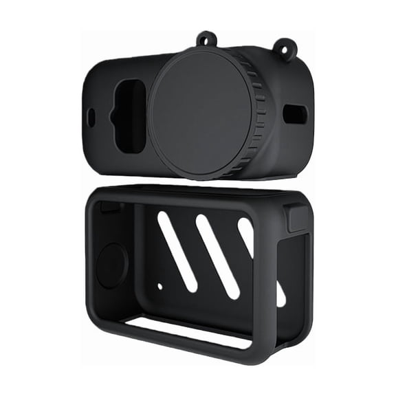 Camera Body Protective Case with Lens Cap for DJI OSMO Nano Full Protector Sleeve Anti-Scratch Shockproof Soft Skin Drop-Resistant Housing Shell