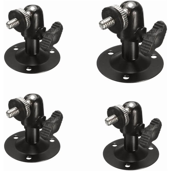 Camera Bracket Mount Pack of 4 Metal Outdoor/Indoor Use Security Bracket for Oculus Rift Sensor, Arlo, Arlo Pro, CCTV Suvellicance System