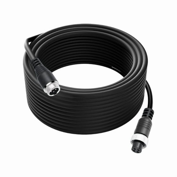 Camera Cable 4Pin Flexible Lengths Aviation Video Extension CableFor Commercial Trucks And Buses Vehicle Backup Cord