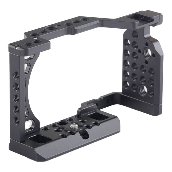 Camera Cage For A6400 A6300 A6100 DSLR Camera Aluminum Frame for Video Film Movie Making Stabilizer Mount