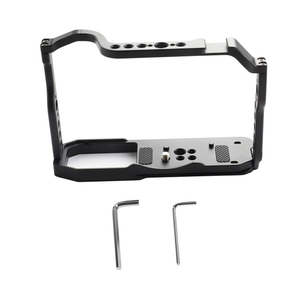 Camera Cage Video Rig Camera Stabilizer 1/4in 3/8in Thread Holes for Arca Cold Shoe Mount Compatible for ZF AF454