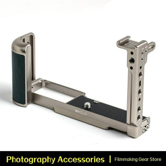 Camera Cage Z F Aluminum Cage for Nikon ZF Camera (Titanium)