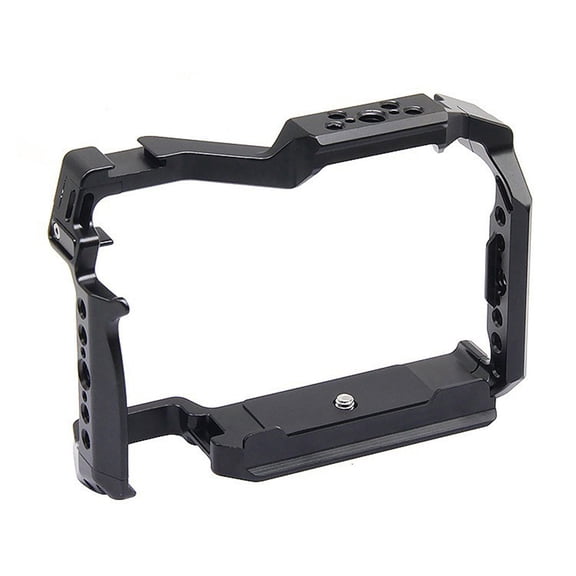 Camera Cage with Aluminum Build, Vlog Rigs Stabilizer Perfect for II IIX Cameras, Suitable for All Users