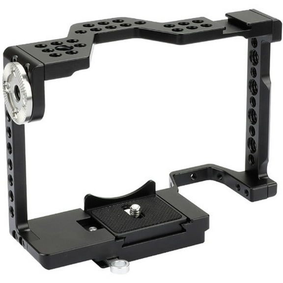 CAMVATE Quick Release Camera Cage with Rosette Attachment for a7 II, a7R II, a7S IIÊîa7 III, a7R III, a9 Series