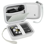 Camera Case Compatible with Kids Digital Camera and Accessories for Travel-White
