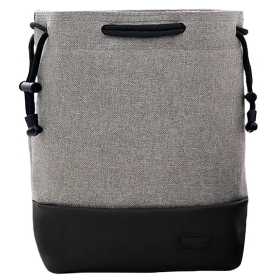 Camera Case Drawstring Bag Vintage DSLR Camera Bag with Adjustable Strap Soft