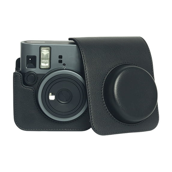 For Mini 41 Vintage Film Camera Camera Case Minimalist Film Machine PU Protective Case with Shoulder Strap