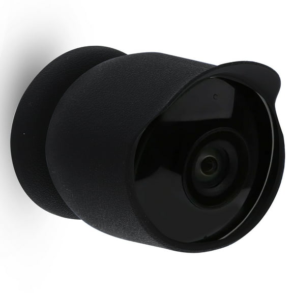 CIMAXIC Silicone Camera Protective Cover Black Weatherproof Sunshade for Security Cameras