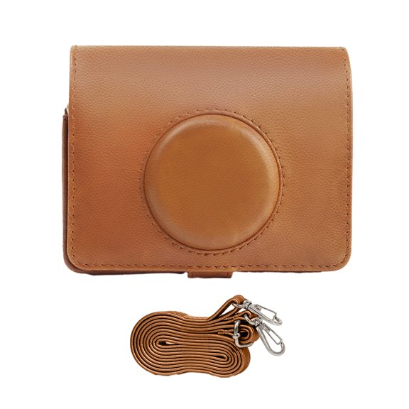 Camera Case for PU Bag Lightweight and Camera Shoulder Bag with Adjustable Strap Leather Holder