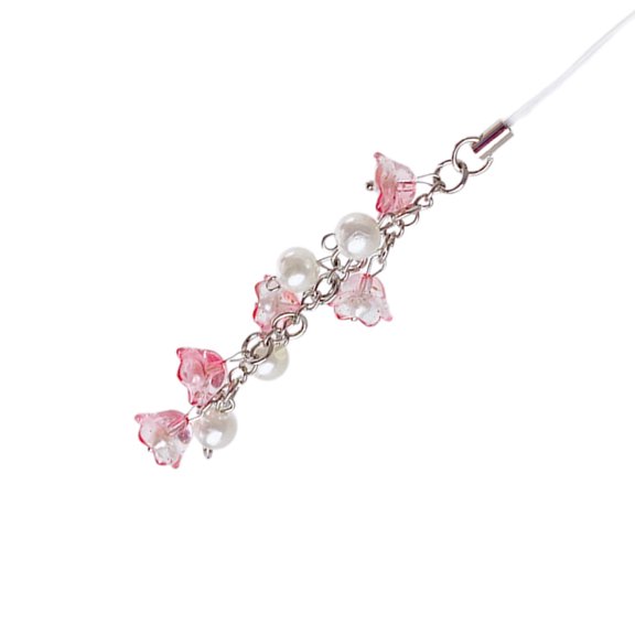 Camera Chain Unique Keyring Lilys of the Valley Phone Charm Phone Pendant Straps Perfect Gift for Fashion Individuals