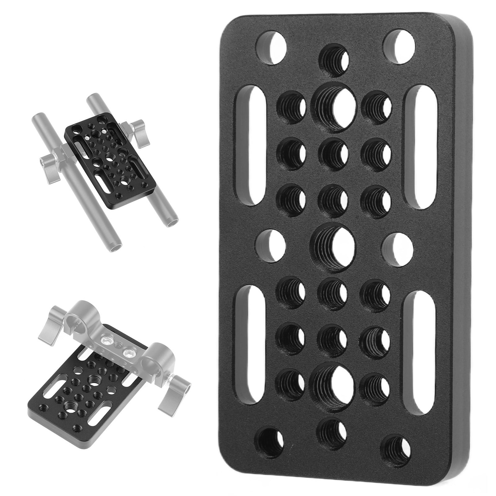 Camera Cheese Mounting Plate, Cheese Quick Release Plate Anode Oxidation Treatment Wide