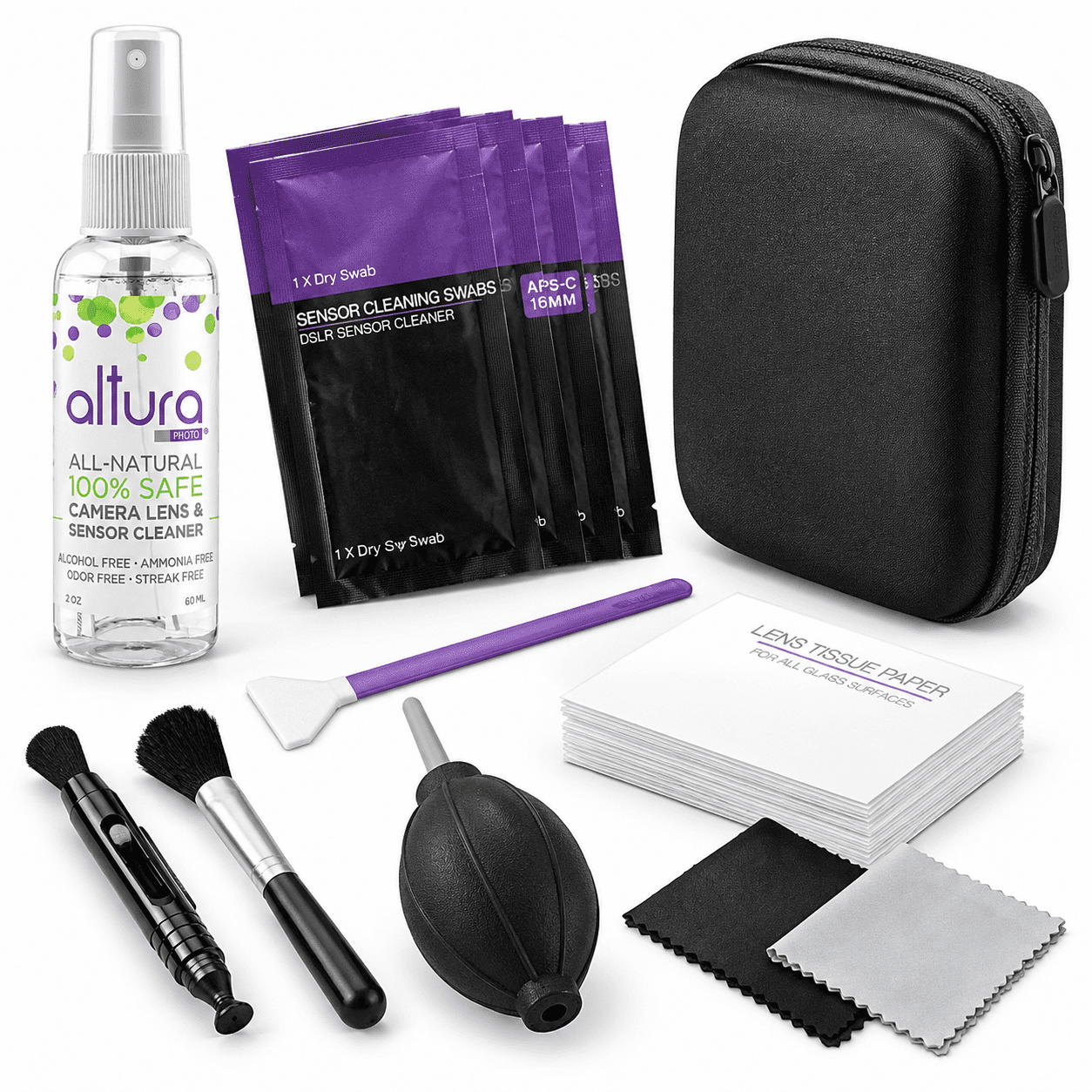Sweeping Camera Camera Cleaning Kit for APS-C Sensors, DSLR and Mirrorless Camera ...