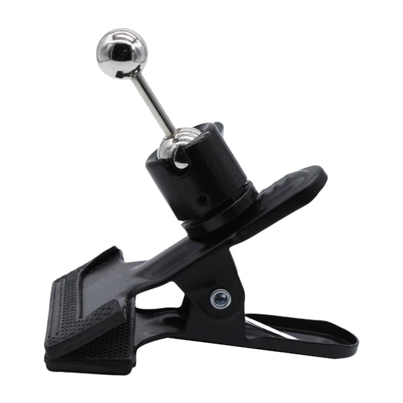 Camera Clip Professional Photography Accessories Camera Clamp Mount Holder with 360 Adjustable 17mm Round Head