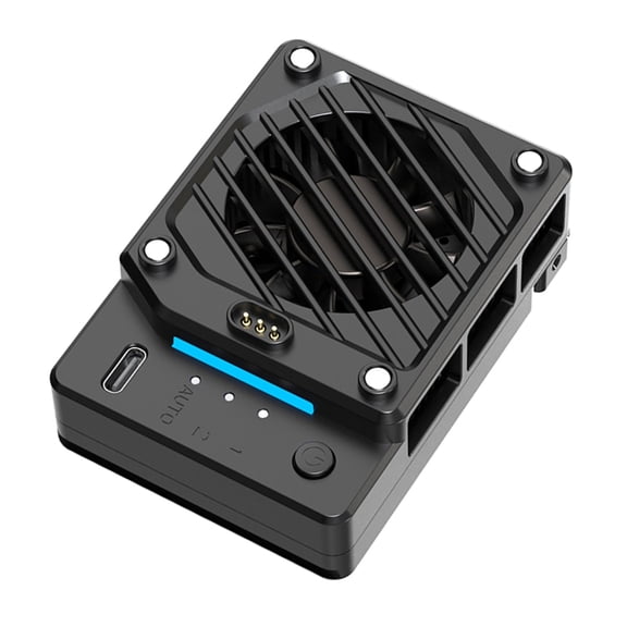 Camera Cooling Fan Camera External Cooling Systems Fan Temperature Sensors for A6700 A7M4 A7C A7CII A7CR FX3 FX30 A7S3