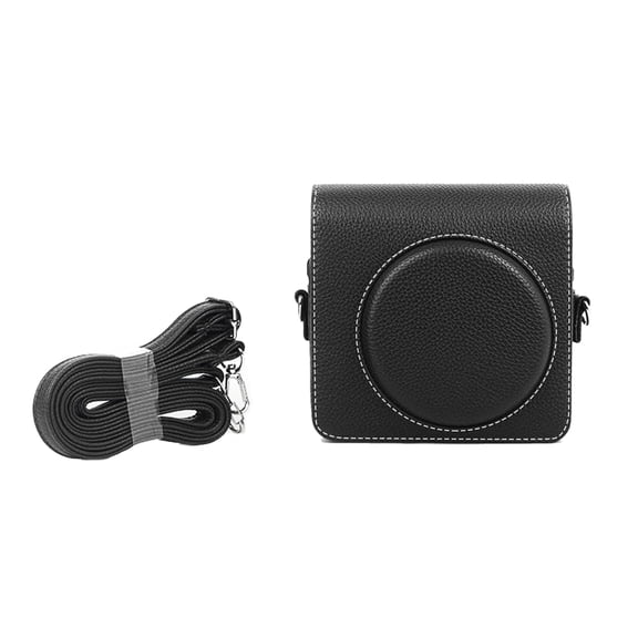 Camera Cover Bag for Square SQ40 PU Leather Protector with Shoulder Strap Camera Holder Dustproof Camera Case