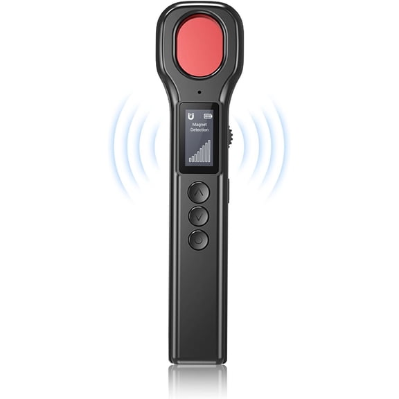Camera Detector, Detector & GPS Finder, Portable Spy Camera Finder with 4 Modes, Display and 5 Sensitivity Levels for Travel, Hotel, Office,