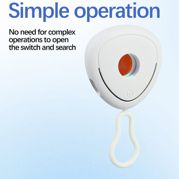 Camera Detector, Hidden Camera Finder With Infrared Lens Detection Privacy Protection Portable Security Scanner Anti Spy Device LED Indicator for Hotel Travel Home Office Rental Room