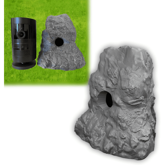 Camera Disguise Stone Compatible with Ring Security Cameras, Outdoor Camera Disguise Protection, Decorative Stone Housing, Security Camera Concealment