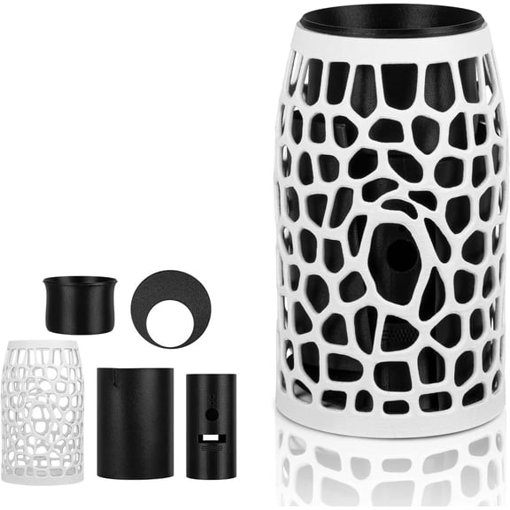 Camera Disguise Vase Compatible with Ring Indoor Cam (2nd Gen) | Decorative Vase for Ring Camera | Unblocked View | Hidden Camera Vase | Simple Setup(Does not Include Plants)