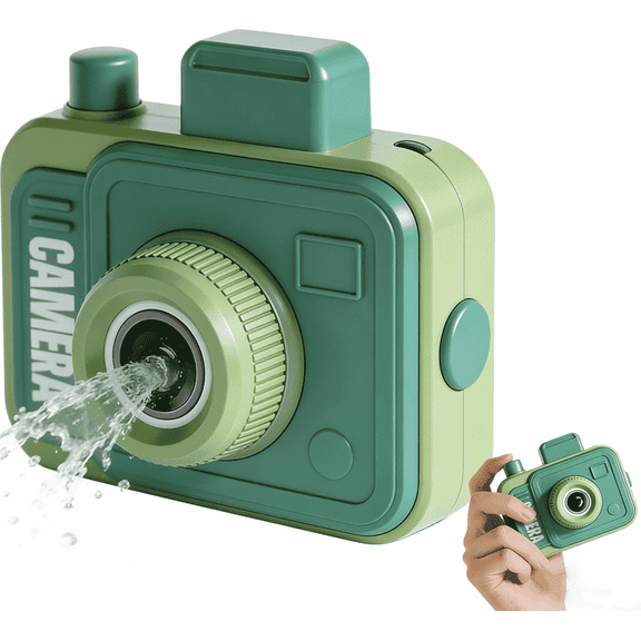 Camera Double Prank Water Gun，Featuring Dual-stream Firing, A Leak-proof Design, and A Large Capacity, This Is An Absolute Must-have for Parties, Gatherings, and Summer Fun.