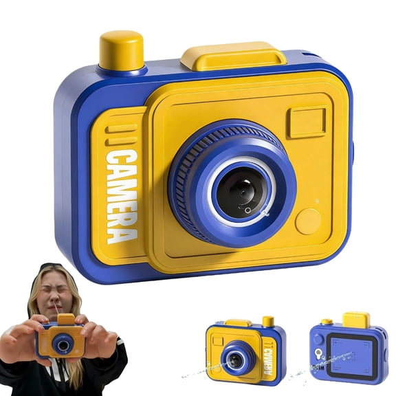 Camera Double Prank Water Gun, Two-Way Reverse & Forward Splash Shoots Backwards Squirt Gun For Adults Fun Prank Games Office Party Battle Interactive Trick Toy