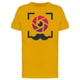 thumbnail image 1 of Camera Eye Moustache Tee Men's -Image by Shutterstock, 1 of 2