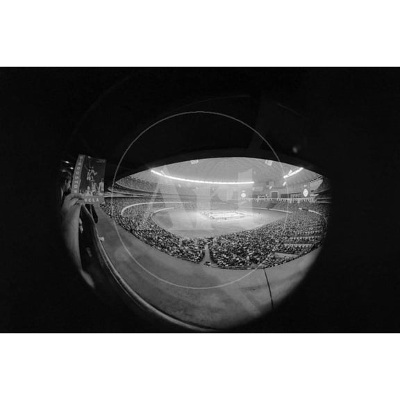 Camera Eye View of Houston Astrodome, Unframed Photographic Print Wall Art Sold by Art.Com