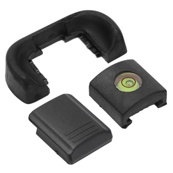 Camera Eyecup Viewfinder Set with Cold Shoe Cover and Level Shell Replacement Eyepiece Protector Compatible with A77 Series Digital Cameras Clear Viewing Accessory Set (10 in / 25.4 cm)