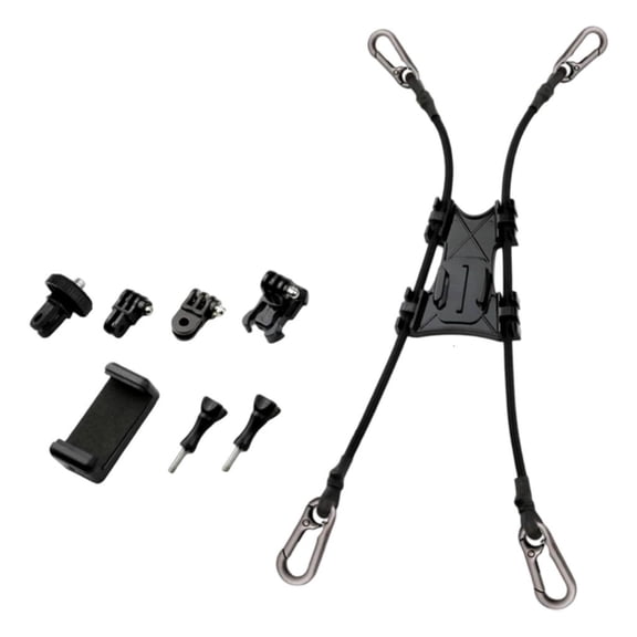 Camera Fence Mount for Action Camera Phone Backstop Chain Link Fence Mount