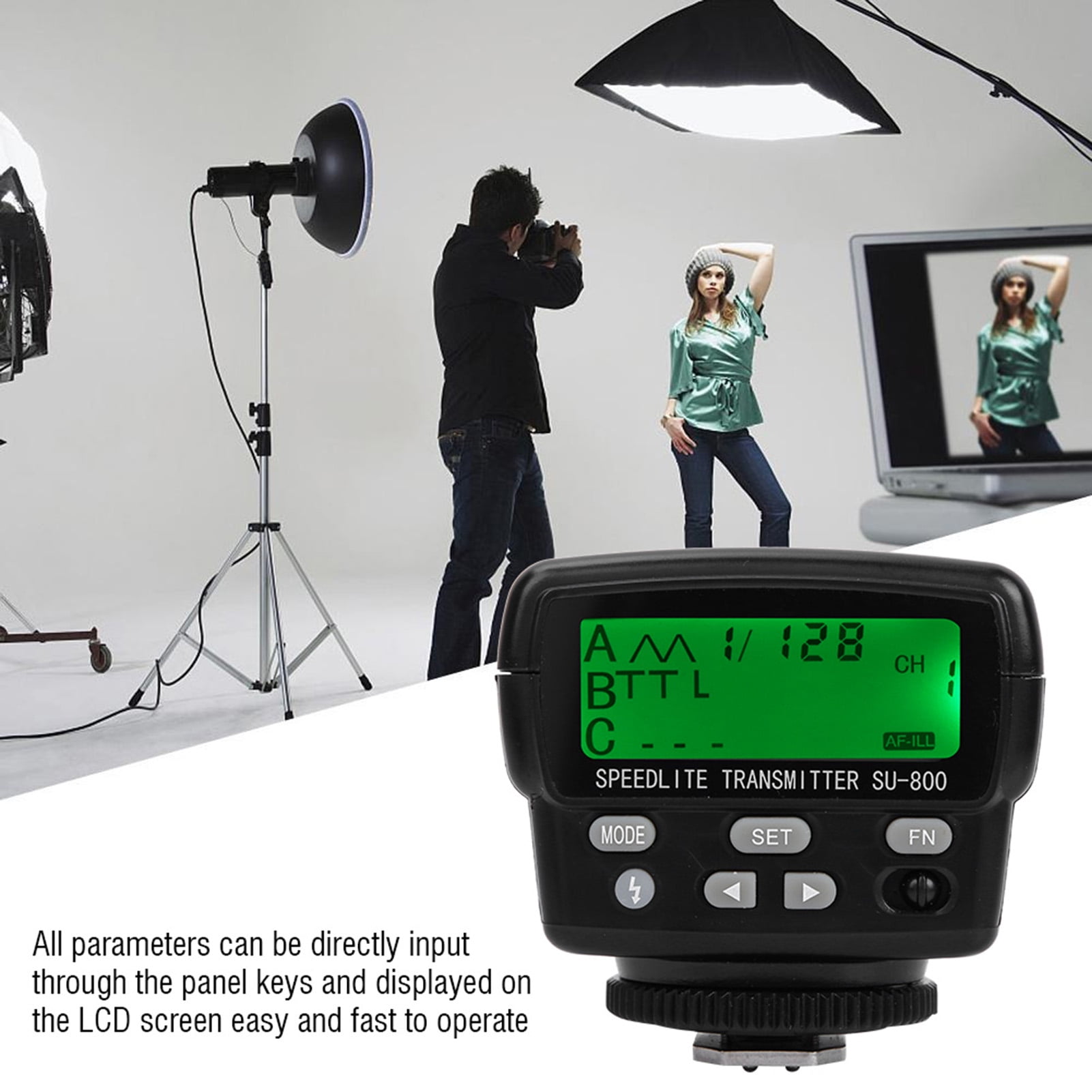Camera Flash Speedlite For Lighting System CLS And Compatible CLS Cameras, Wireless TTL