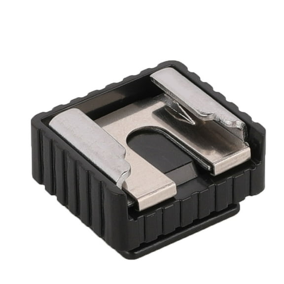 Camera Flashes Hot Shoe Mount Stand with Secure 1/4" Threaded Hole for Flashes Tripod Lights