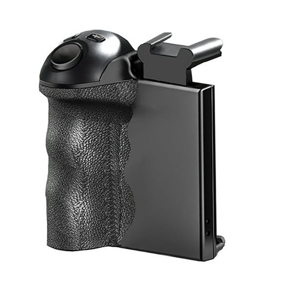 Camera Grip For Cell Phone, Selfie Stick With Blue Tooth, Smartphone Grip Internal Thread, Cold Shoe, LED Lights, Ergonomic, Wireless Remote For Blog, Selfie