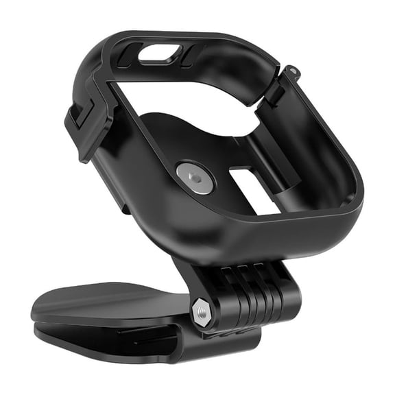 Camera Hat Clip Mount for GO UItra Cameras Cap Brim Shoulder Straps First Person Perspective Easy Installation MultiUse
