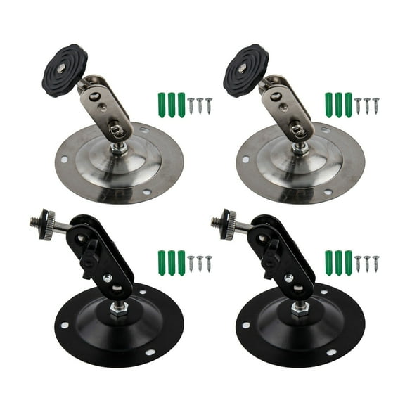 Camera Holder Pack Of 4 Adjustable Camera Mounts For Indoor And Outdoor Security Smile Home