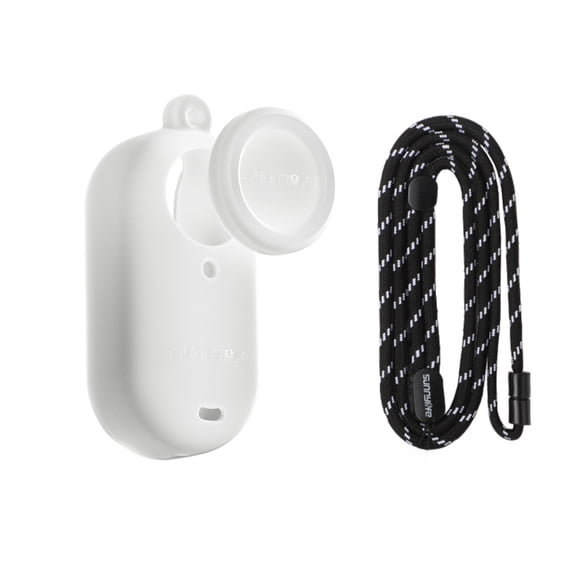 Camera Host Protective Case+ Lens Cover + Lanyard for Insta360 GO 3S, Host Heat Dissipation Protective Case GO3S Host Camera Lens Cover Protective Case Lanyard