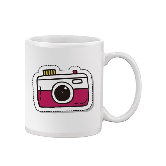 Camera Icon. Mug  -Image by Shutterstock,
