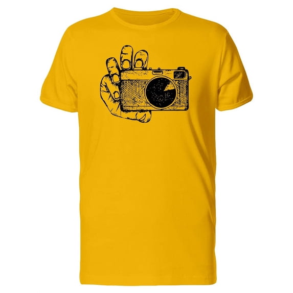 Camera In Hand Tee Men's -Image by Shutterstock