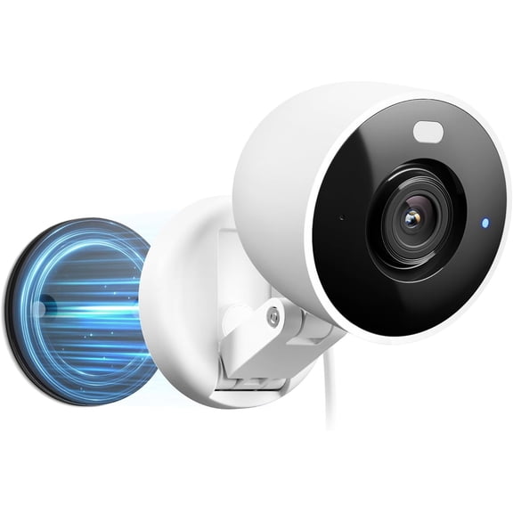 Camera Indoor/Outdoor, Pet Camera,  ,  Mount, AI Detection, Color Night Vision, SD & Cloud Storage, Works with Alexa, 10FT Extra-Long