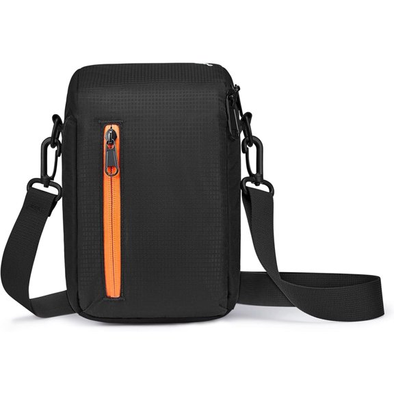 Camera Insert Bag Lens Cube Case Compatible with | Bottom and Side Zipper Openings, Adjustable Strap, Compatible with