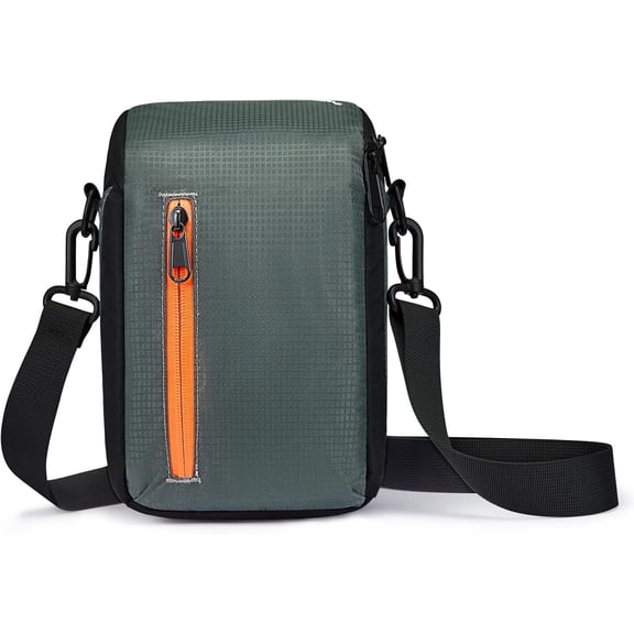 Camera Insert Bag Lens Cube Case Compatible with | Bottom and Side Zipper Openings, Adjustable Strap, Compatible with