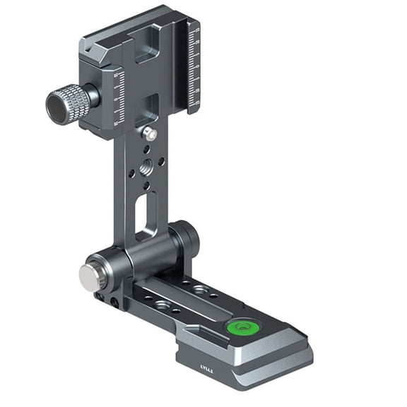 Camera L-Holder Arca Quick Release Plate Vertical Filming Mount W 1/4Inch Cold Shoe for SLR DSLR Camera Bracket