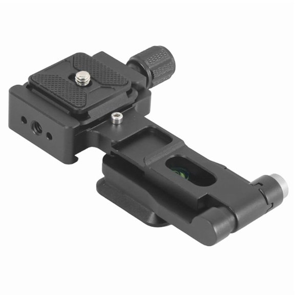 Camera L-Holder Arca Quick Release Plate Vertical Filming Mount W 1/4Inch Cold Shoe for SLR DSLR Camera Bracket